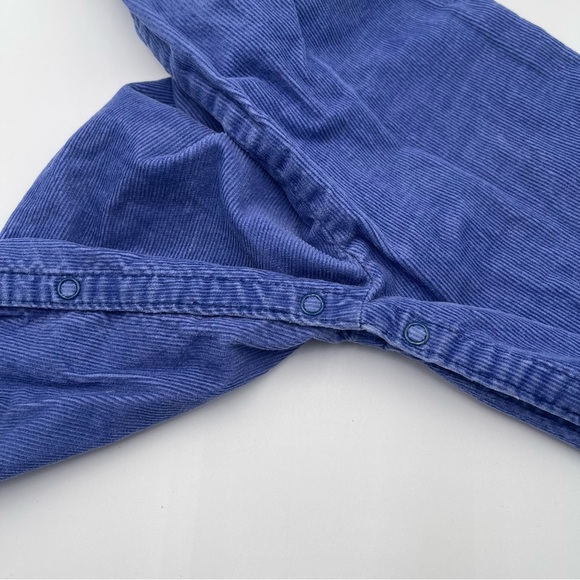 Vintage Carters Purple Corduroy Baby Overalls Jumpsuit Age 24 Mos Made in USA - Picture 4 of 5